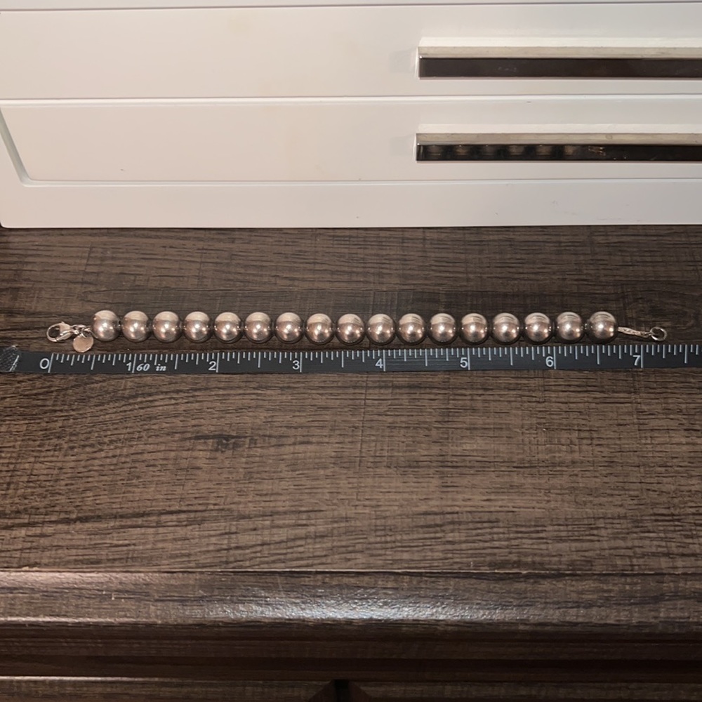 Tiffany & Co silver ball bracelet - Picture 11 of 12